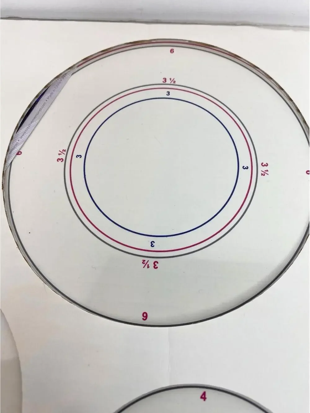 NEW Creative Memories Custom Cutting System 4 Oval & Circles Patterns Templates